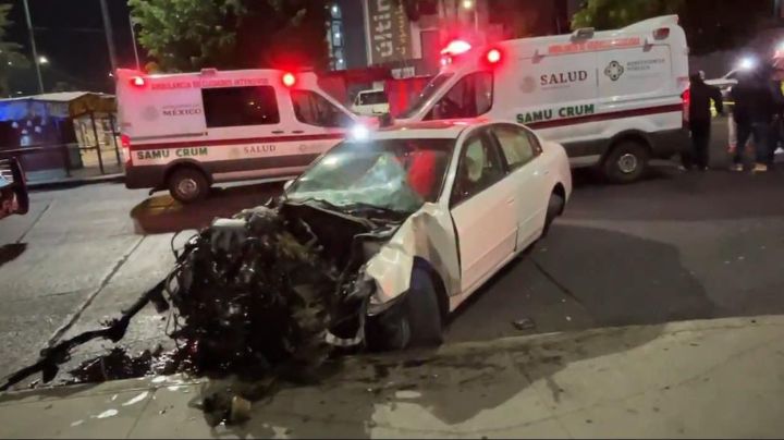 Imágenes fuertes: Así fue el accidente en la Zaragoza; conductor ebrio intentó huir