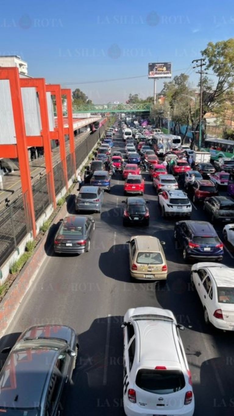 Bloqueo en Calzada de Tlalpan