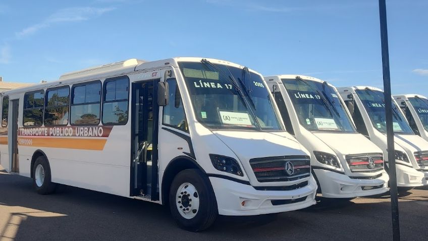 Cajeme cuenta con una nueva línea del transporte urbano, contará con 13 unidades