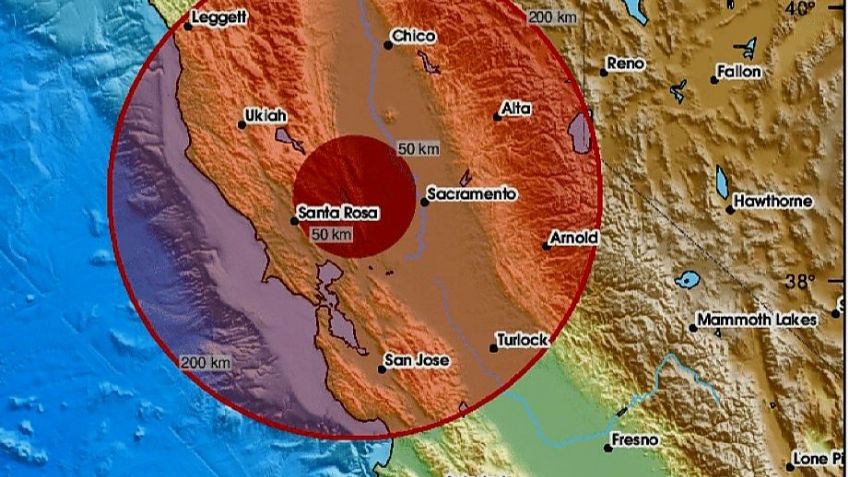 Terremoto de magnitud 7 sacude Ferndale, California, y activa alerta de tsunami