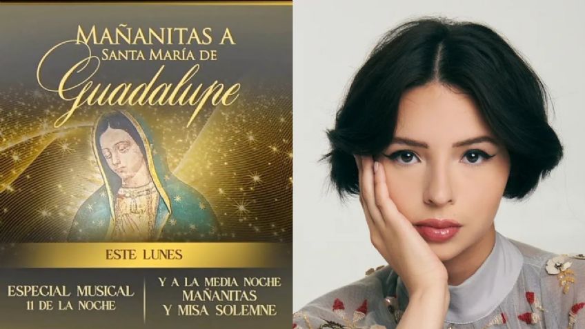 Televisa responde si Ángela Aguilar le cantará 'Las Mañanitas' a la Virgen de Guadalupe