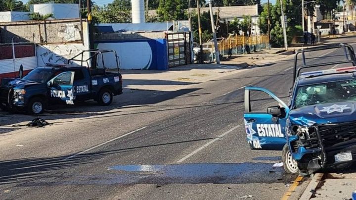 Violencia en Sinaloa: Sicarios balean a policías estatales en Culiacán; hay un muerto
