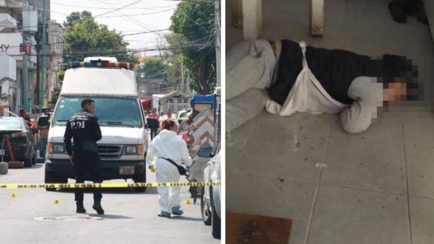 Gatilleros irrumpen en una carnicería de Edomex y asesinan de 13 balazos a un joven