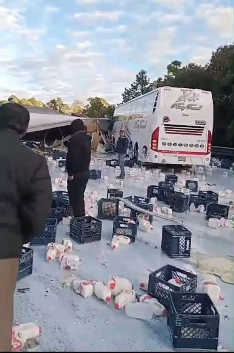 Accidente en la México-Puebla