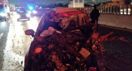 Fatídico accidente: Dos conductores mueren en la Autopista México-Puebla tras choque