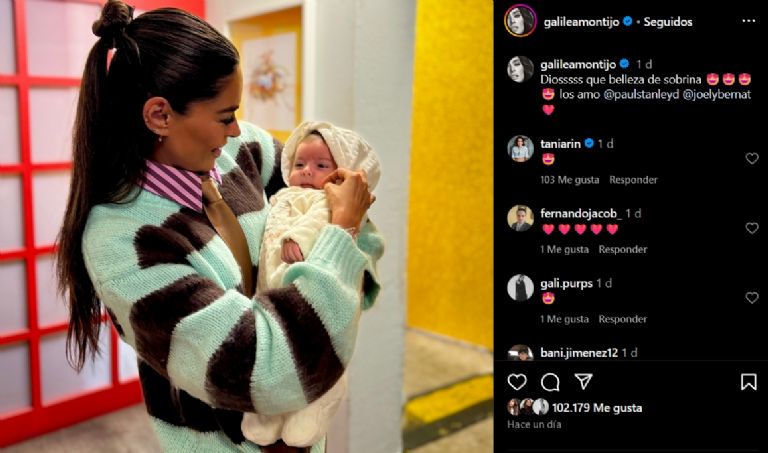 Galilea Montijo comparte entenecedor momento con la hija de Paul Stanley