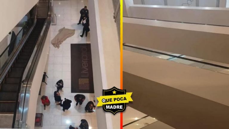 Mujer muere tras caer en Plaza Cosmopol. Foto: Facebook