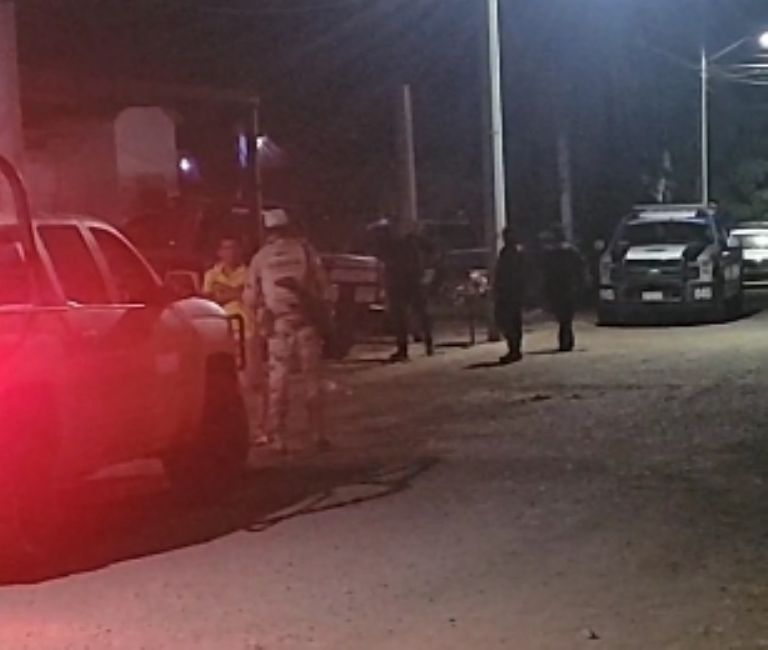 El lugar donde ocurrió el atentando contra la víctima