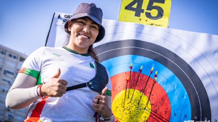 La sonorense Alejandra Valencia cierra el año como la cuarta mejor arquera del mundo