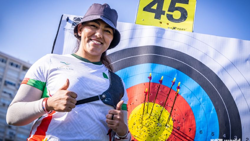 La sonorense Alejandra Valencia cierra el año como la cuarta mejor arquera del mundo