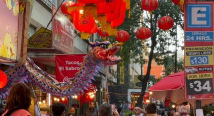Capitalinos abarrotan el Barrio Chino para celebrar Año del Dragón en el Centro Histórico