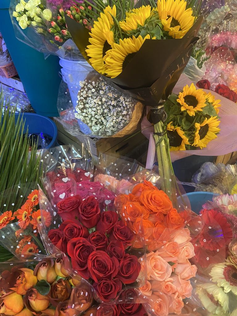 Ramos de flores para el 14 de febrero