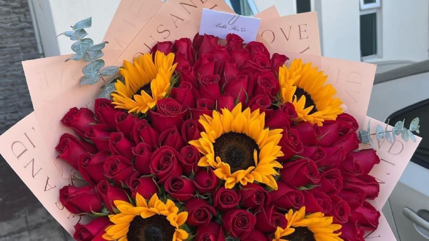 Esto cuesta un ramo de flores para el 14 de febrero en la Ciudad de México; una millonada