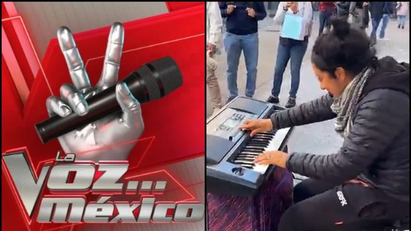 Tras fracasar en ‘La Voz México’, polémica cantante pide dinero en las calles de España