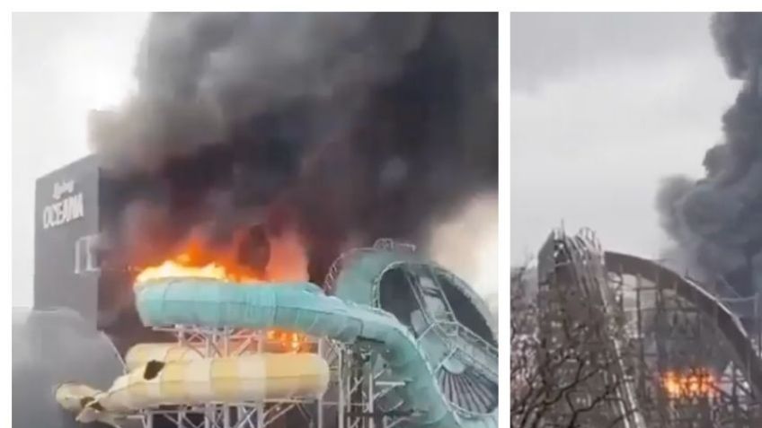 Trágico incendio consume parque de diversiones en Suecia antes de su inauguración