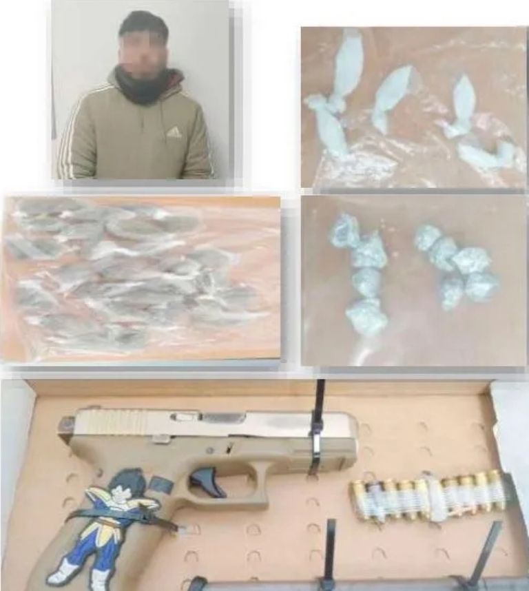 Aseguran a sicarios, armas y drogas en el Norte de Sonora. Foto: Facebook