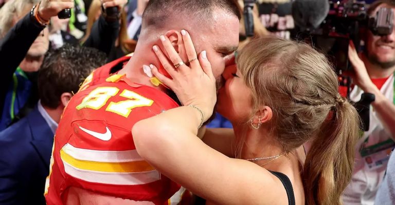Travis Kelce habla de su relación con Taylor Swift