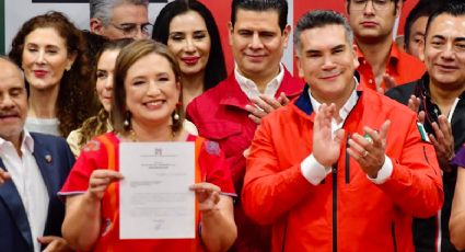 Momento histórico: PRI acredita a Xóchitl Gálvez como representante del partido