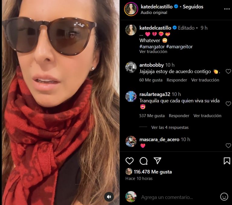 Kate Del Castillo se lanza contra el Día de San Valentín