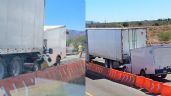 Muere conductor tras estrellarse contra caja de tráiler en Guaymas; quedó prensado