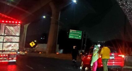 Accidente en la México-Querétaro genera caos vial y preocupación entre automovilistas