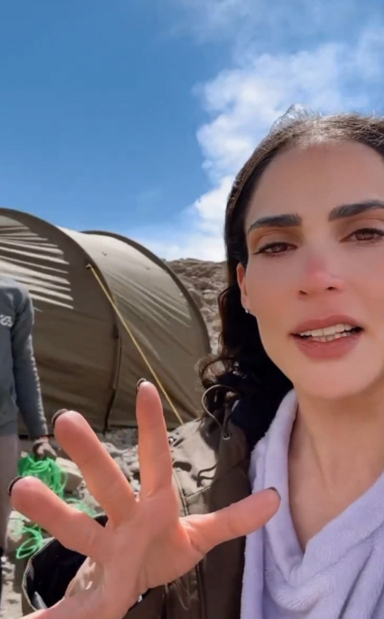 Eva Cedeño cuenta que sufrió un accidente en África