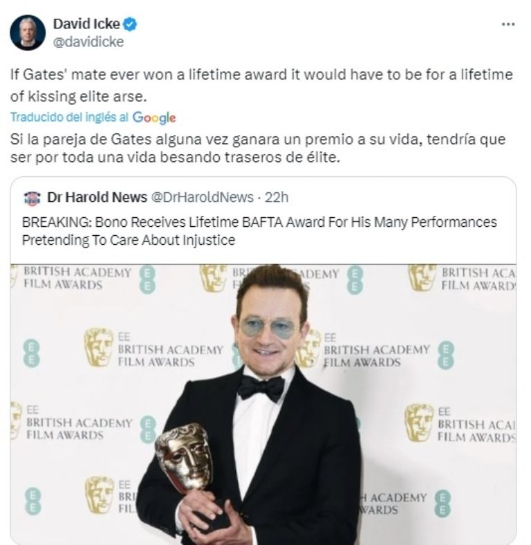 Debate en el mundo del rock: Roger Waters arremete contra Bono tras comentarios por Gaza