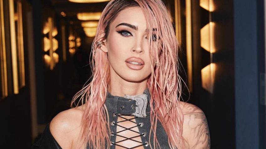 Megan Fox luce irreconocible en este vestido entallado para los People's Choice Awards