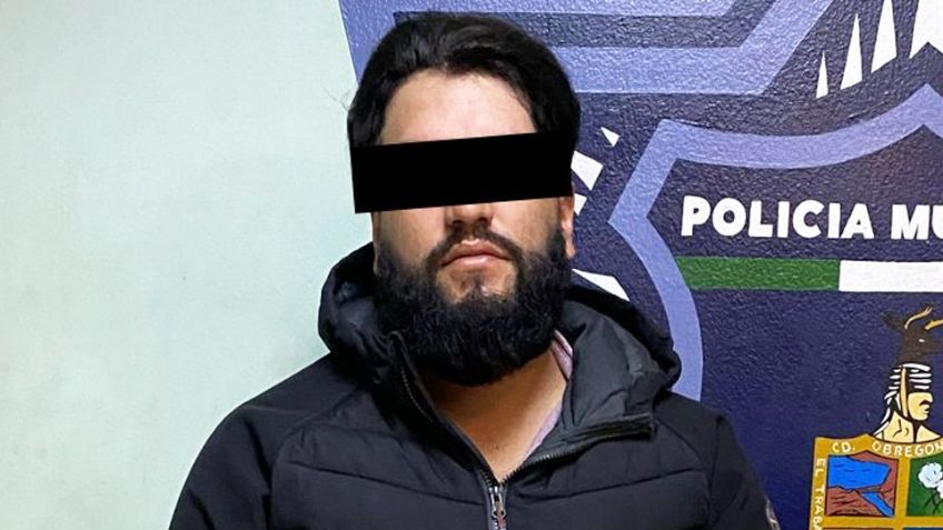 Tras fuerte persecución, capturan a sujeto armado y recuperan vehículo robado en Cajeme