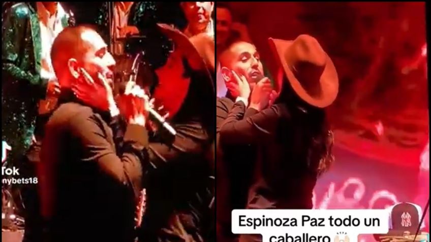VIDEO: Acusan a fan de Espinoza Paz de acoso; intenta besar por la fuerza al cantante
