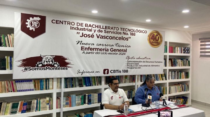 CBTIS 188 de Ciudad Obregón contará con carrera técnica de enfermería