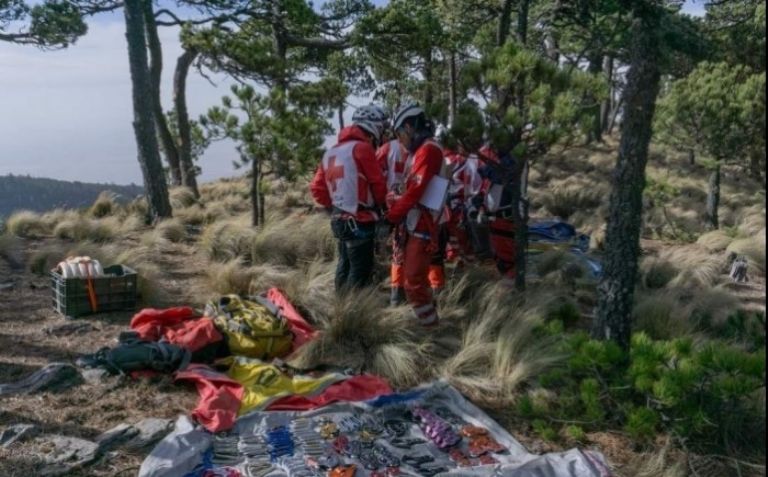 Sigue la búsqueda de alpinistas en el Pico de Orizaba. Foto: Twitter