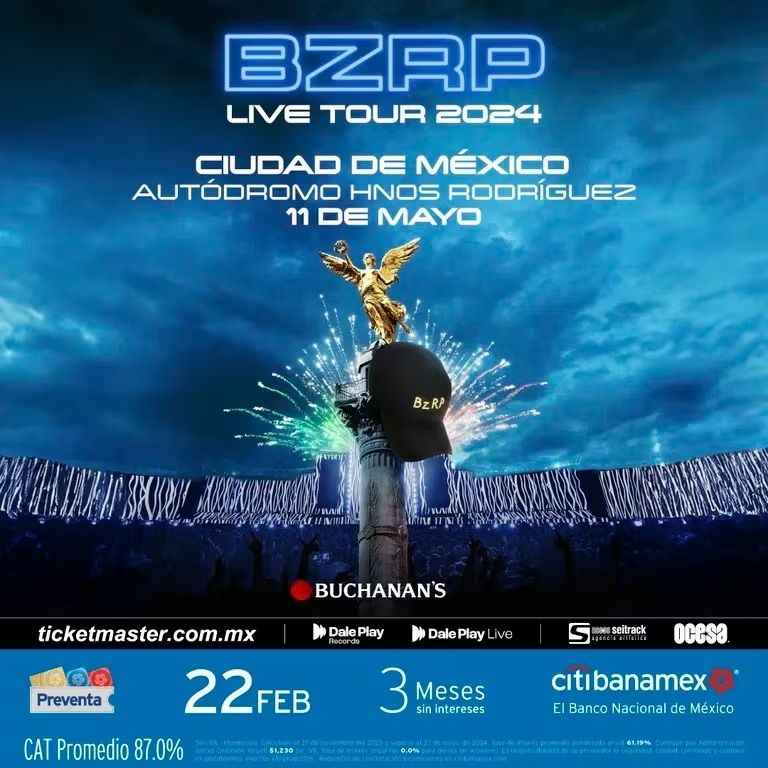 Bizarrap anuncia su concierto en México: Todo lo que necesitas saber