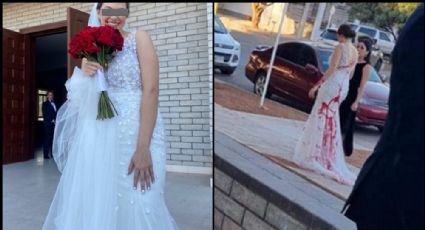 FOTOS: Tiran pintura roja a novia el día de su boda en Ciudad Obregón; conoce toda la historia