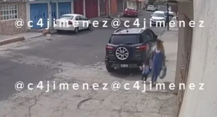 ¿La reconoces? Mujer abandona a su hija de 2 años en plena calle de CDMX