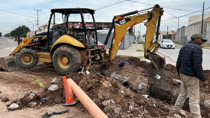  Zanjas del Oomapasn acaban con el poco pavimento de Navojoa; llaman a la coordinación