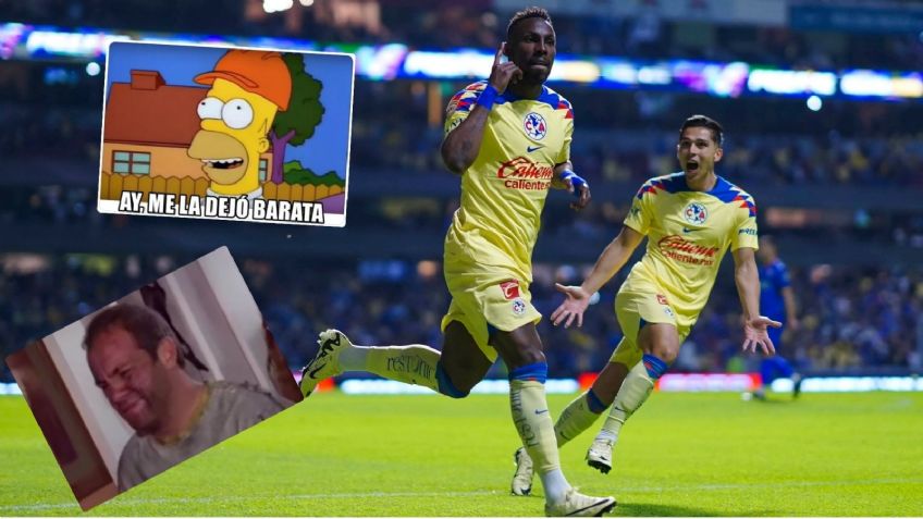 Los mejores MEMES que dejó el triunfo de América sobre Cruz Azul en el Clásico Joven