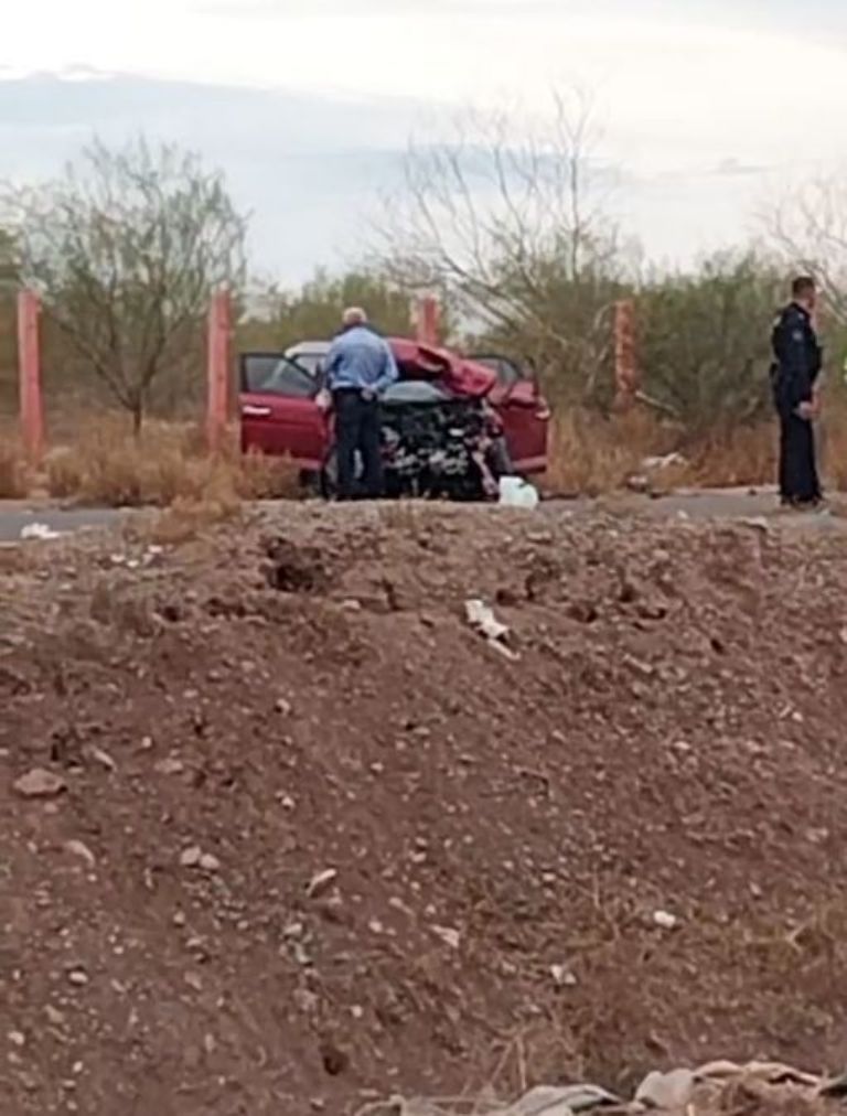 Fatal accidente en Ciudad Obregón
