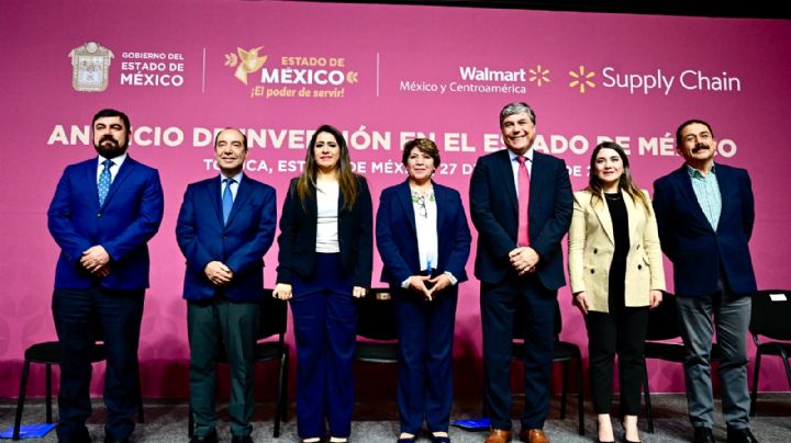 Delfina Gómez anuncia mega inversión de cadena de tiendas en el Estado de México