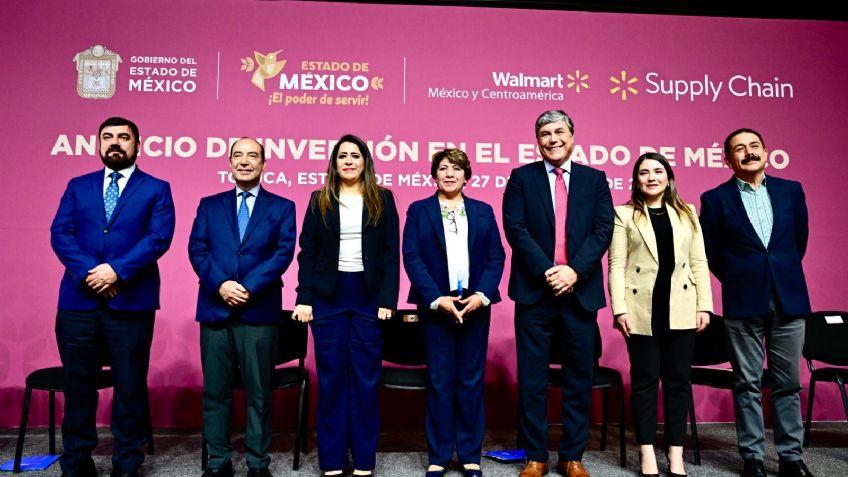 Delfina Gómez anuncia mega inversión de cadena de tiendas en el Estado de México