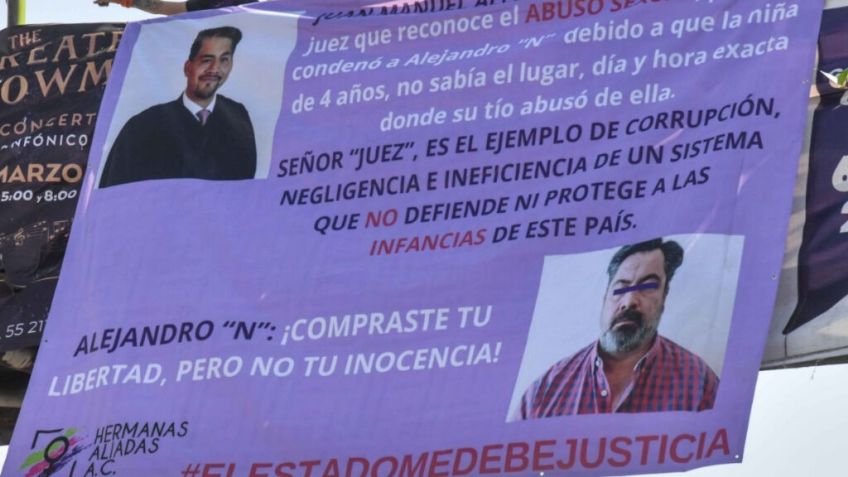 Delfina Gómez pide garantizar justicia, Ante juez que liberó a abusador de niña de 4 años