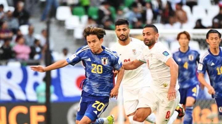 Japón queda eliminado de la Copa Asiática tras perder con Irán en el último minuto
