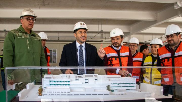 Así avanzan las obras del hospital Zaragoza en CDMX; se inaugurará en septiembre
