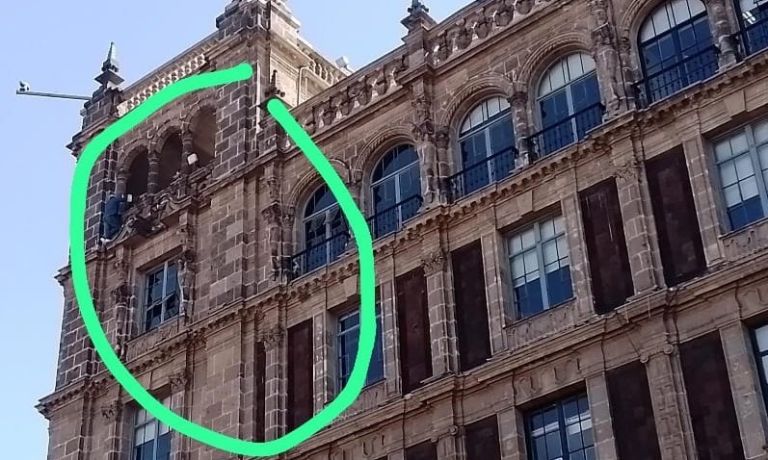 Intento de suicidio en el Centro Histórico