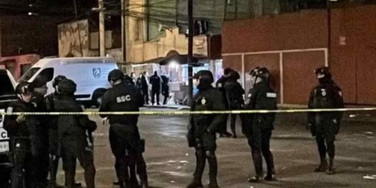 Balacera en la Morelos deja tres muertos. Foto: Twitter