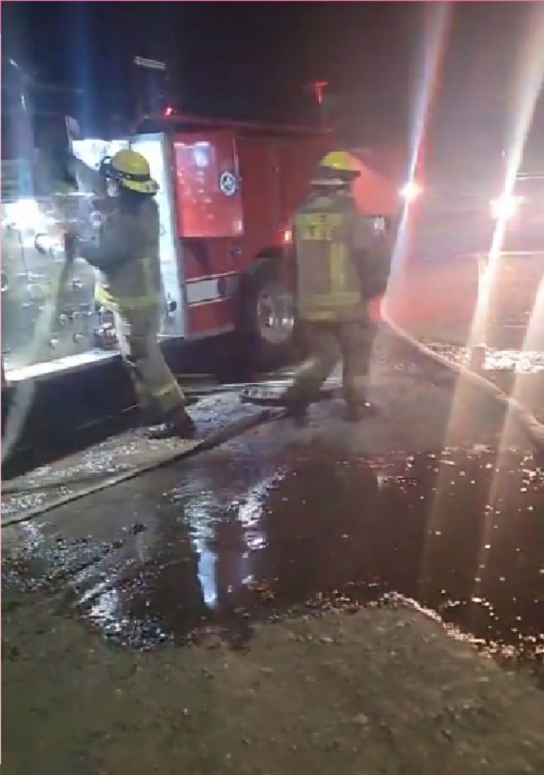 Incendio en vivienda de Ciudad Obregón moviliza a las autoridades. Foto: Facebook