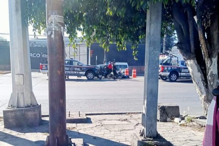 Motociclista muerto en la López Portillo