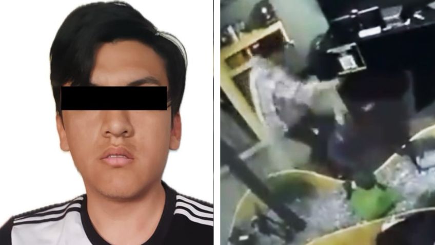 Cae en CDMX sujeto que golpeó brutalmente a su compañera de trabajo en tienda de Edomex