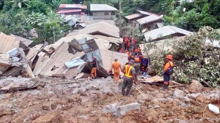 Filipinas: Al menos 5 muertos y 31 heridos tras un deslizamiento de tierra