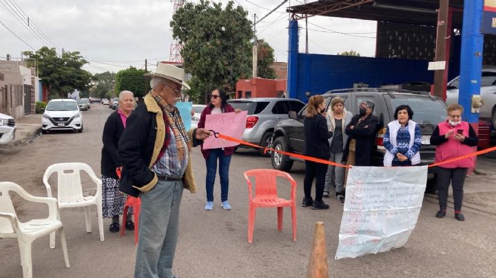 Cajeme: Vecinos del Municipio Libre se manifiestan y cuestionan donde están las autoridades